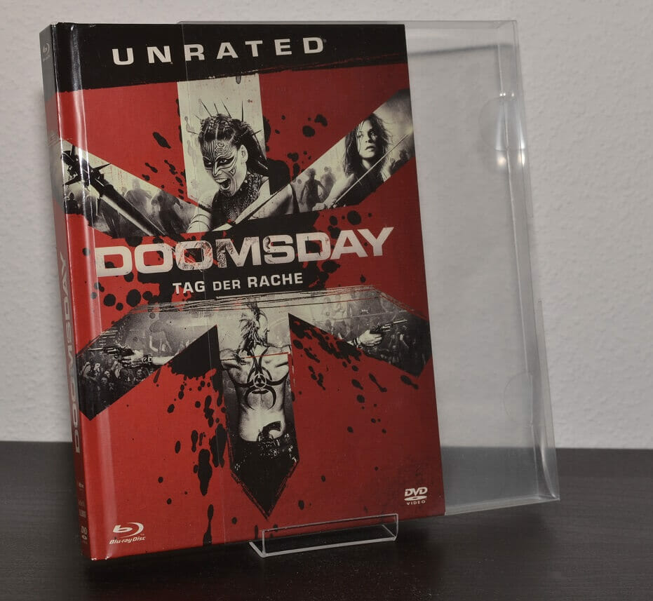 Mediabook Schutzhülle offen