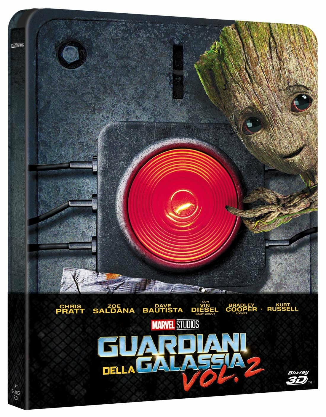 Guardians of the Galaxy vol2 steelbook 3d import italie