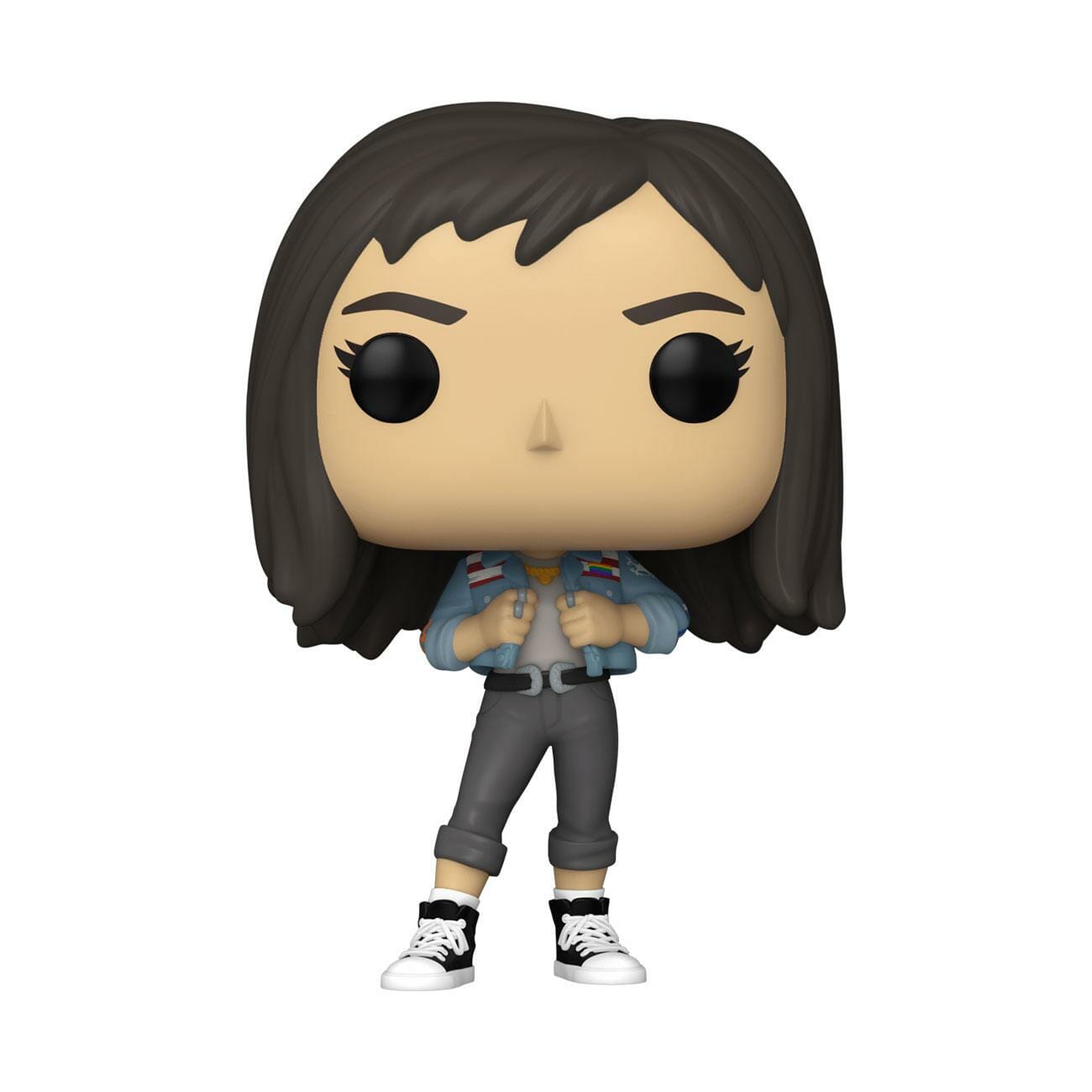 Funko Pop! Keychain Marvel America Chavez – Offizieller Vinyl-Schlüsselanhänger Ca. 11,8 Cm