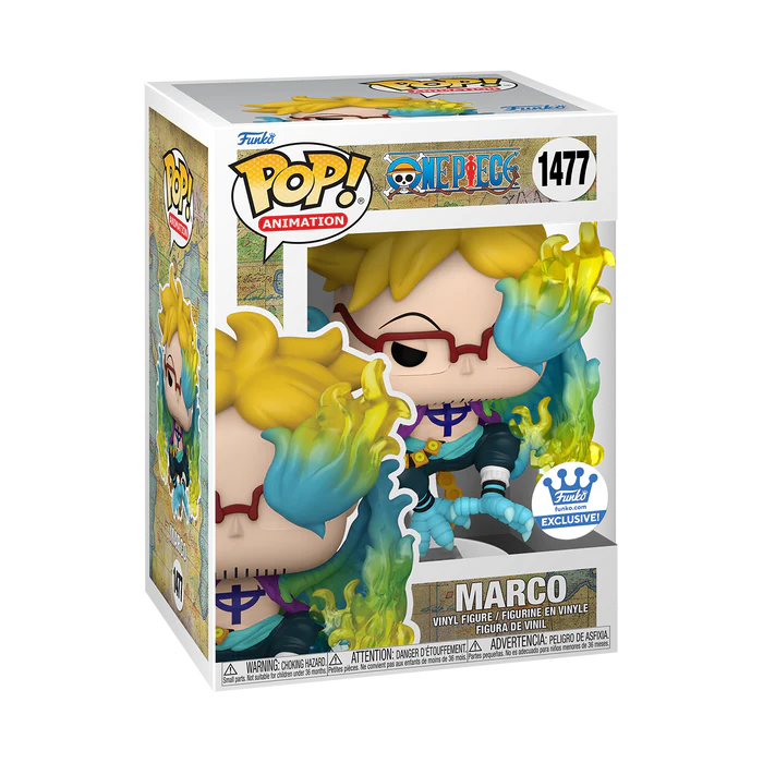 Marco - One Piece Funko Pop! Figur detail verpackung