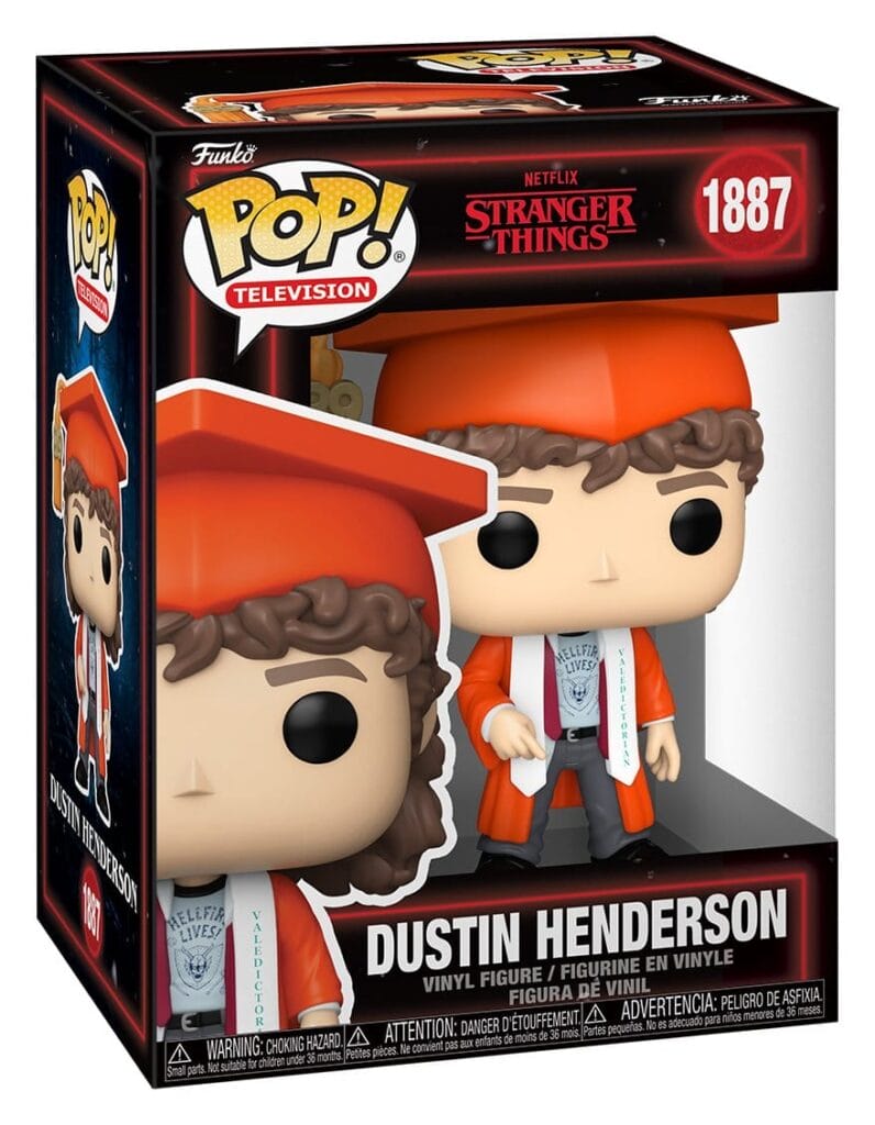 Was sind Funko Figuren? 6 Stranger Things POP! TV Vinyl Figuren Dustin Henderson