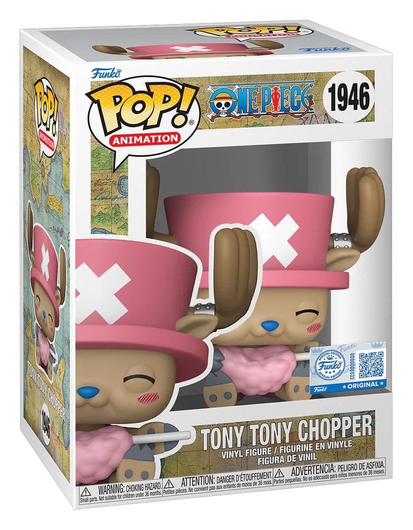 Tony Chopper mit Zuckerwatte - One Piece Funko POP! Figur